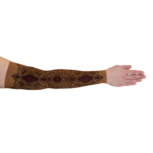 Audrey Mocha Arm Sleeve by LympheDivas
